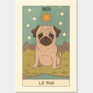 Le Pug Posters and Art